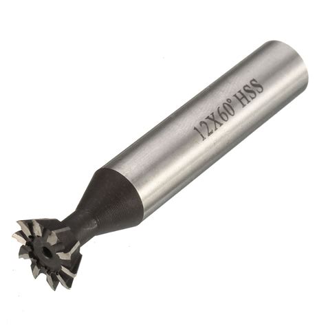 Pcs Mm Degree Premium Hss Dovetail Cutter End Mill Milling High