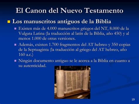 El Canon Biblico Como Se Formo La Bibliappt