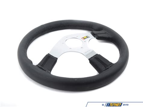 Od 2019 Omp Asso Racing Steering Wheel 350mm Black Leather Turner Motorsport