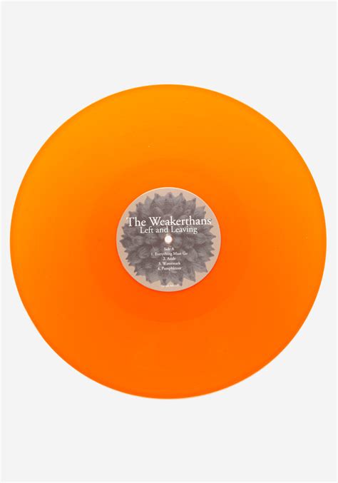 The Weakerthans-Left And Leaving Exclusive 2LP Color Vinyl | Newbury Comics