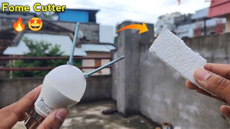 Led Bulb How To Make Styrofoam Cutter At Home