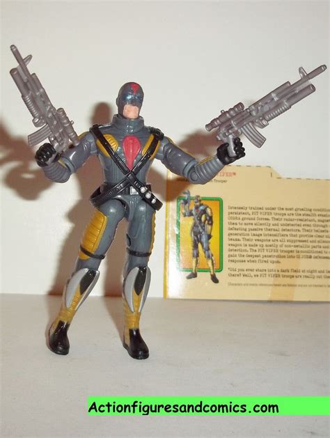 Gi Joe Pit Viper 2003 Complete Spytroops Spy Troops Action Figures Gi