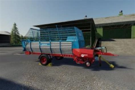 Ls19 Strautmann Mengele Ladewagen V 11 Silage Mod Für