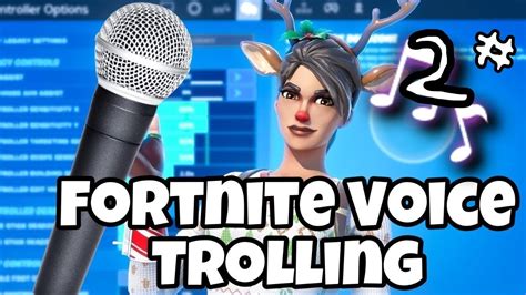 Fortnite Voice Trolling Gaming Youtube