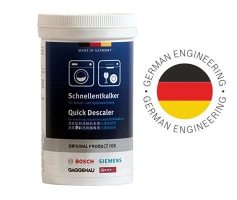 Bosch Siemens Quick Descaler For Appliances Ask Supply Chain Llp