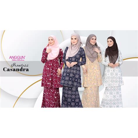 KOLEKSI IRONLESS CASANDRA BATCH 6 2023 BY ANGGUN COTTON COLLECTION