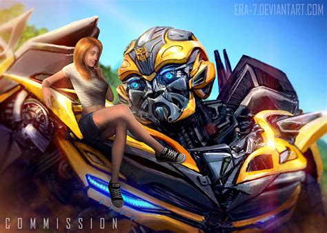 TFAOE: Bumblebee and his girlfriend - COMMISSION by ERA-7S on DeviantArt