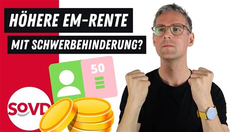 H Here Em Rente Mit Schwerbehinderung Youtube