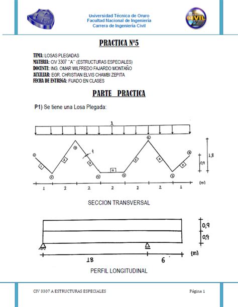 Comunidad Ingeniería Civil Solución Examen Final SemI 2020 Losa