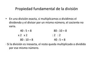 Tema Divisi N Exacta Y Divisi N Inexacta Ppt