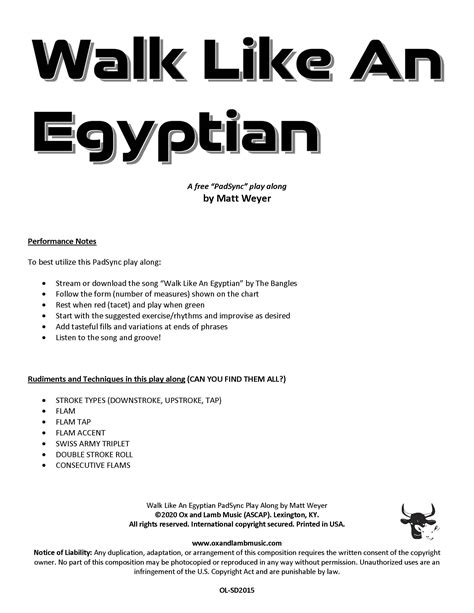 A classic music video remaster is coming for Walk Like an Egyptian 6