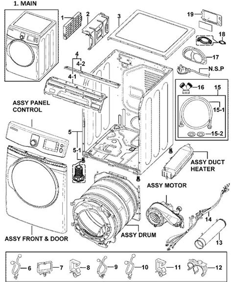 Samsung Dryer Heating Element Diagram