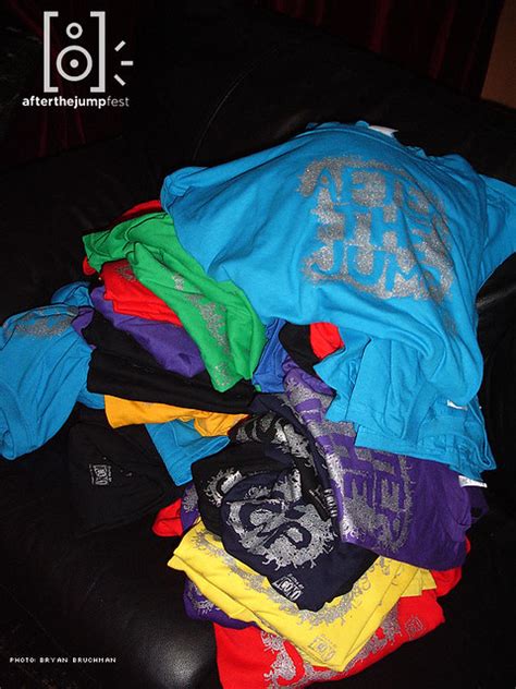official atjf shirts    jump fest studio  aug flickr