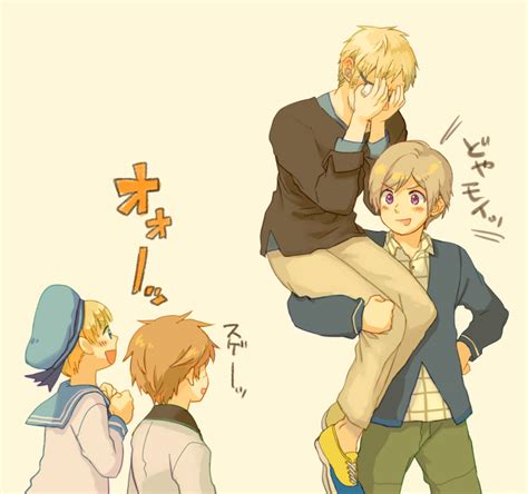 Finland Sweden Sealand And Ladonia Axis Powers Hetalia Drawn By