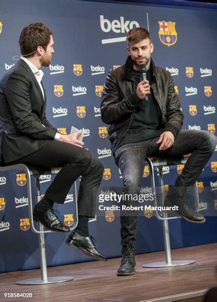 Barcelona Fc And Beko Sponsorship Agreement Presentation Fotografías E