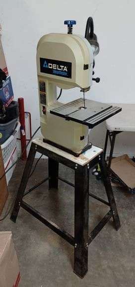 Delta Shopmaster Band Saw On Stand Mark Van Hook Auctioneer