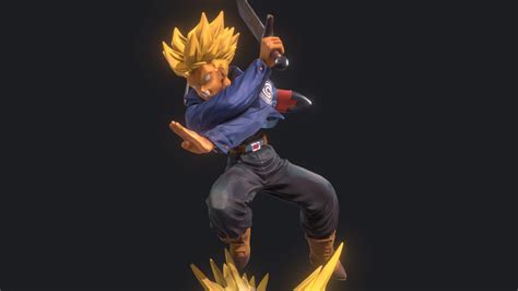 TRUNKS SS ABSOLUTE 3D Model By AKIN Artaru0660 2bbd084 Sketchfab