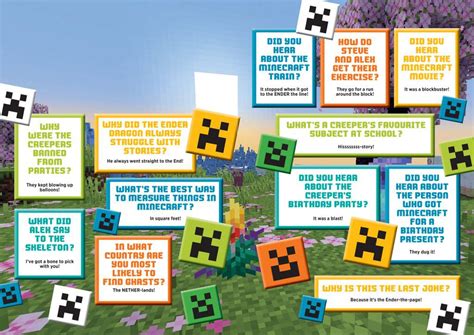 Minecraft Jokes Minecraft World Magazine Everand