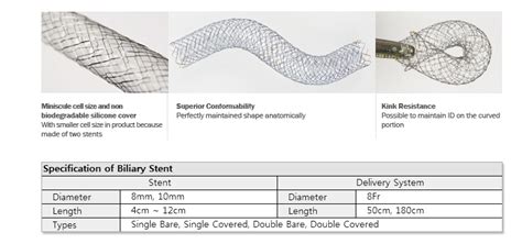 Egis Biliary Stent Bvm Medical