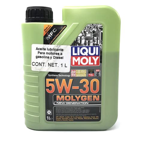 Botella De Aceite Liqui Moly Multigrado W Molygen