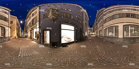 360° view of Old Town Chur - Alamy