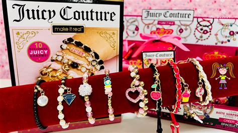 JUICY COUTURE BRACELETS SET !!! UNBOXING !!! - YouTube