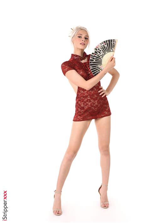 Hot Blonde Babe Christy White Strips Naked Before Playing With Golden Dildo 12 Photos