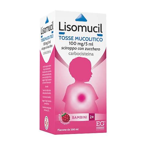 LISOMUCIL TOSSE MUCOLITICO BAMBINI SCIROPPO