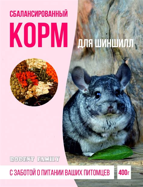 Корм для шиншилл ZveroSib Rodent Family | отзывы