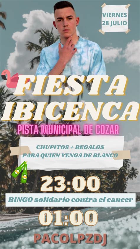 Fiesta Ibicenca En La Pista Municipal Con Bingo Solidario