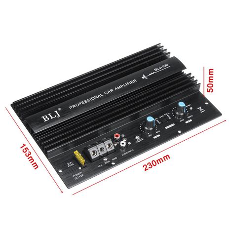 Buy 12V 1000W Mono Car Audio High Power Amplifier Board Powerful