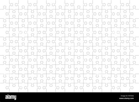 Blank 3 Piece Jigsaw Puzzle Template - Jagodooowa