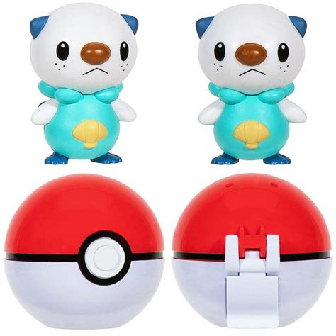 Oshawott Clip N Go Pokeball Figurka Pokemon Kidozabawki Pl