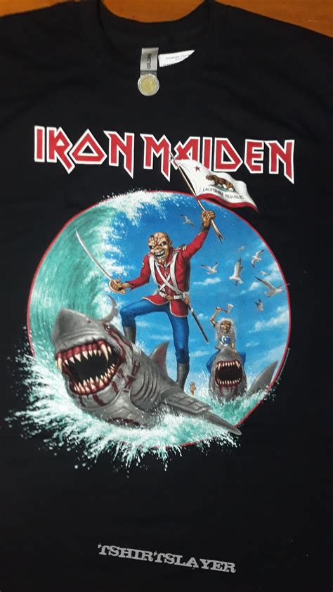 Iron Maiden Lotb California Event Tour Tshirtslayer Tshirt And