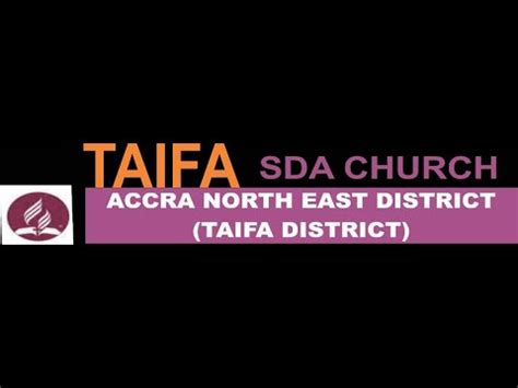 Sabbath Service Live From Taifa Sda Church Youtube