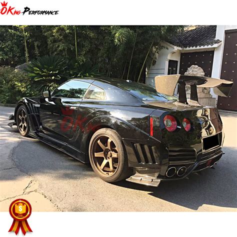 Varis Kamikaze R Super Sonic Style Half Carbon Fiber Wide Body Kit For