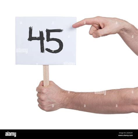 sign   number  stock photo alamy