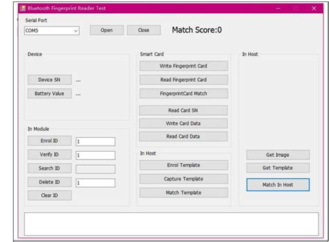 HFSECURITY Biometric Fingerprint Scanner