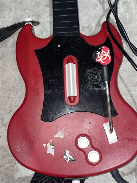 Mavin Playstation Guitar Hero Gibson Sg Red Octane Wired Controller