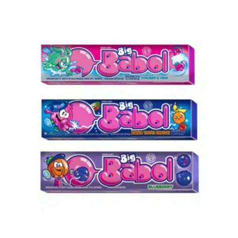 Jual Big Babol Permen Karet Stick Aneka Buah Box Shopee Indonesia