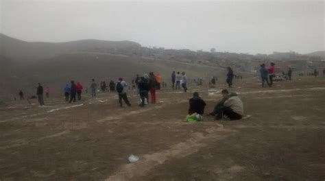 Tablada de Lurín fotos del desalojo de zona arqueológica LIMA EL