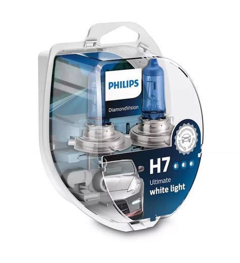 Philips Diamond Vision H7 Beyaz Ampul 12972DVS2 2 Li Ampul