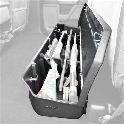 DU-HA 20116 Black Underseat Lockable Storage Unit for 2015-2019 Ford F ...