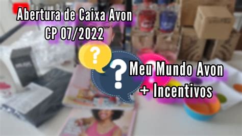 Campanha Avon Abertura De Caixa Resgate Do Meu Mundo Avon