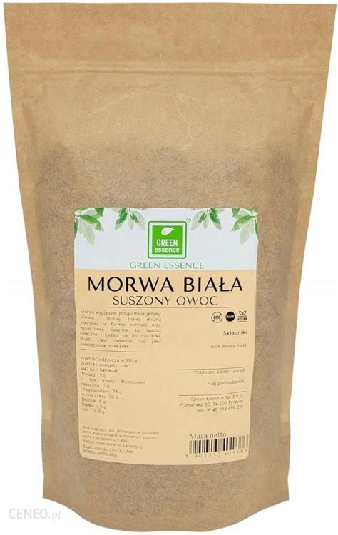 Green Essence Morwa Bia A Suszona G Kg Owoc Morwy Bez Pestek Gmo