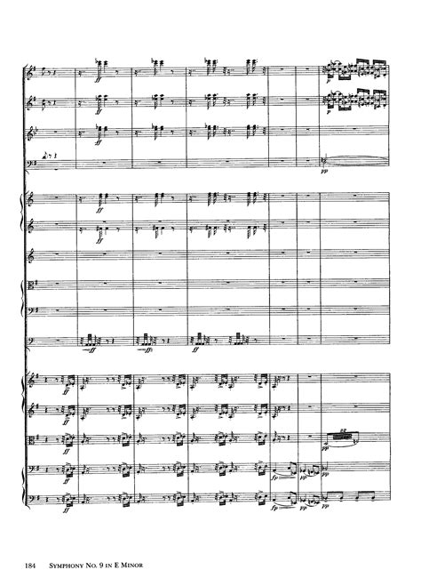 ﻿dvořák Antonín Symphony No9 Op95 For Orchestra Free Sheet