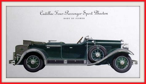 Cadillac Four Passenger Sport Phaeton Body By Fis Flickr