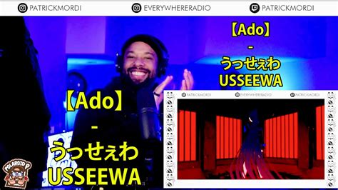 Ado USSEEWA うっせぇわ 外国人の反応 REACTION WOW SCARY AND