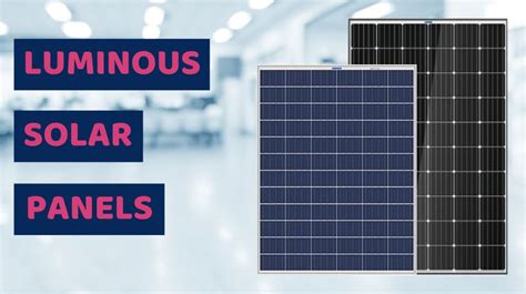 Luminous Solar Panel Price List 2023 Edusvetgobgt