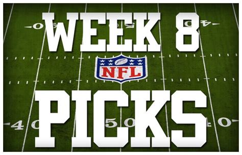 Nfl Week 8 Best Betting Picks Bigonsports